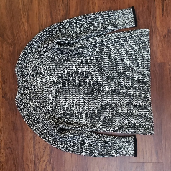 Rag And Bone Women's Black White Chunky Knit Sweater Size XXS Chic Feminine - Picture 6 of 6